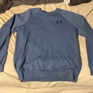 Under Armour crew neck sweatshirt. Light blue